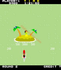 une photo d'Ã©cran de Water Ski sur Arcade